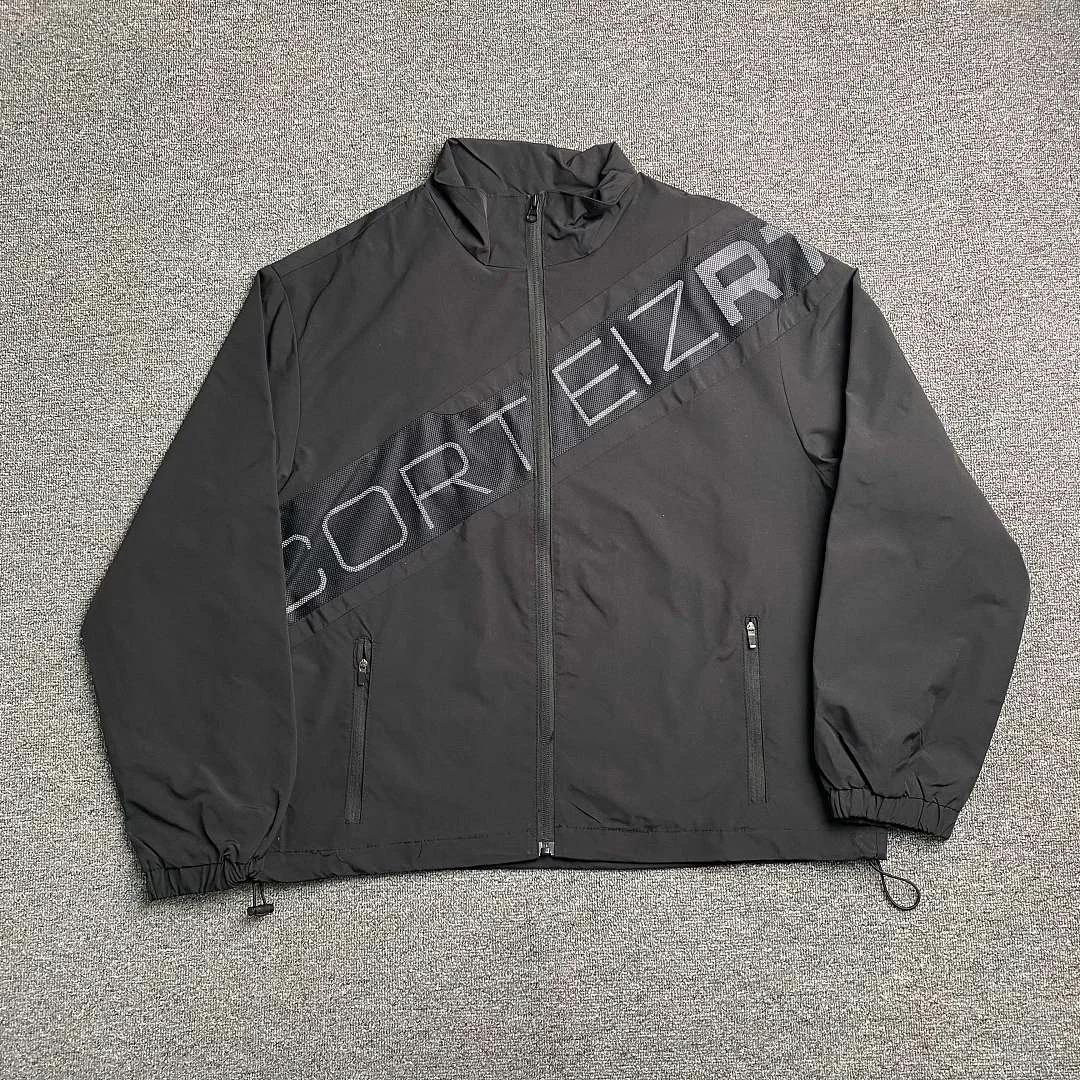 Corteiz - Veste Bias Panel Shuku, coloris Black, vue 11