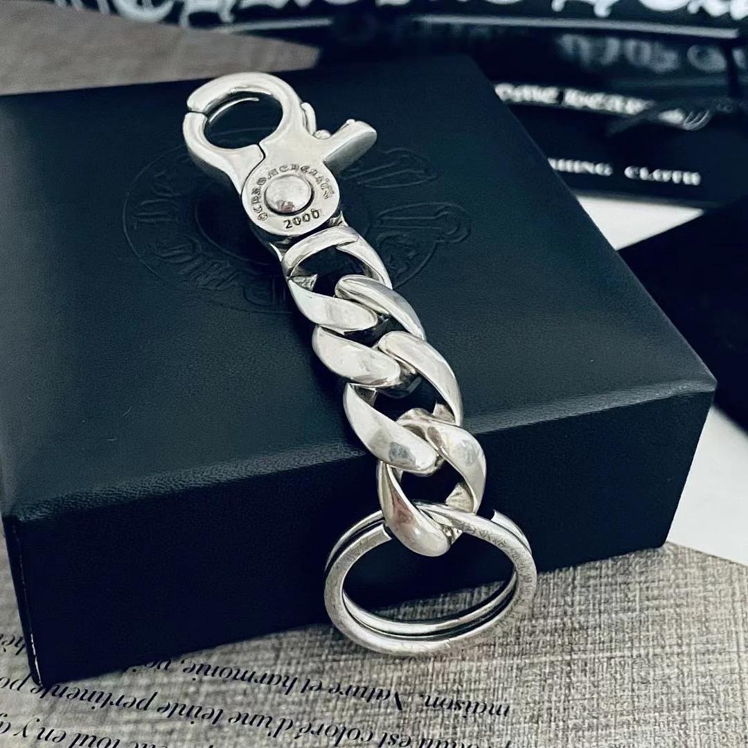 Chrome Hearts Short Classic Link Keychain