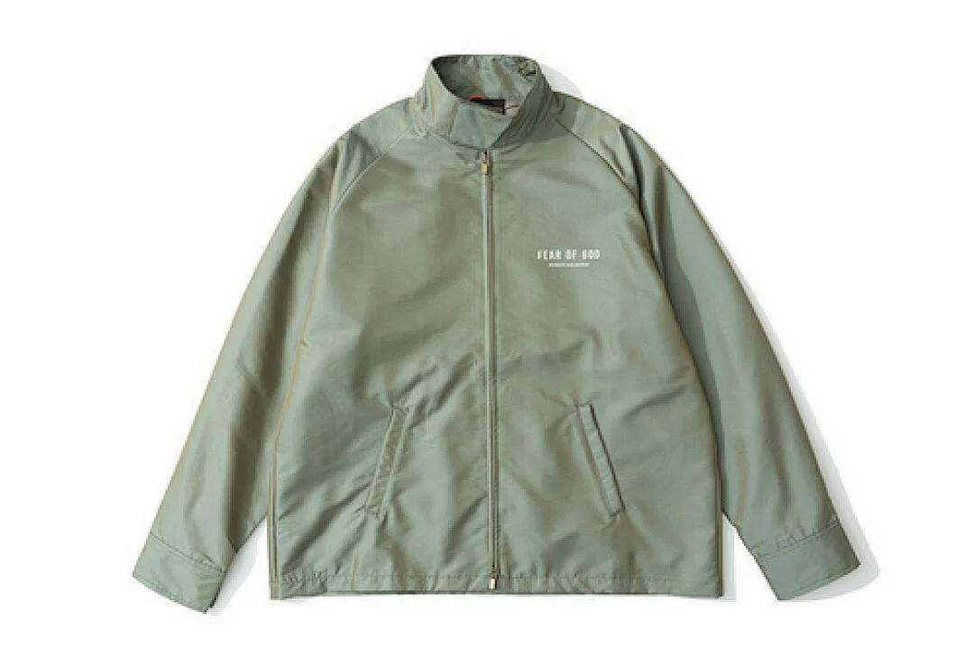 Fear of God (Mainline) Souvenir Jacket (from the Seventh Collection) – Green Iridescent (2) (Green Iridescent)