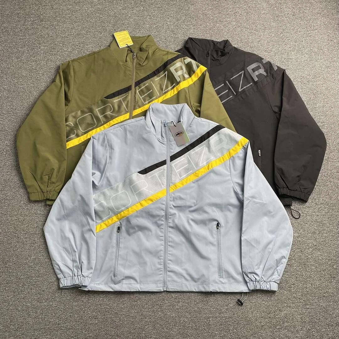 Corteiz (CRTZRTW) Bias Panel Shuku Jacket – Brown / Grey (1)