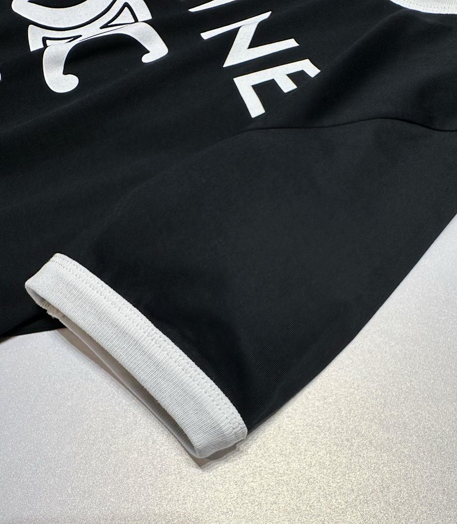 Chanel Double C Short Sleeve Black (Women) - Image 10