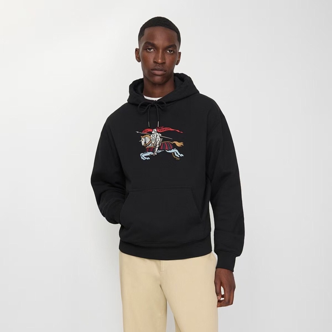 Burberry BR Color Stitching Embroidered - Image 13