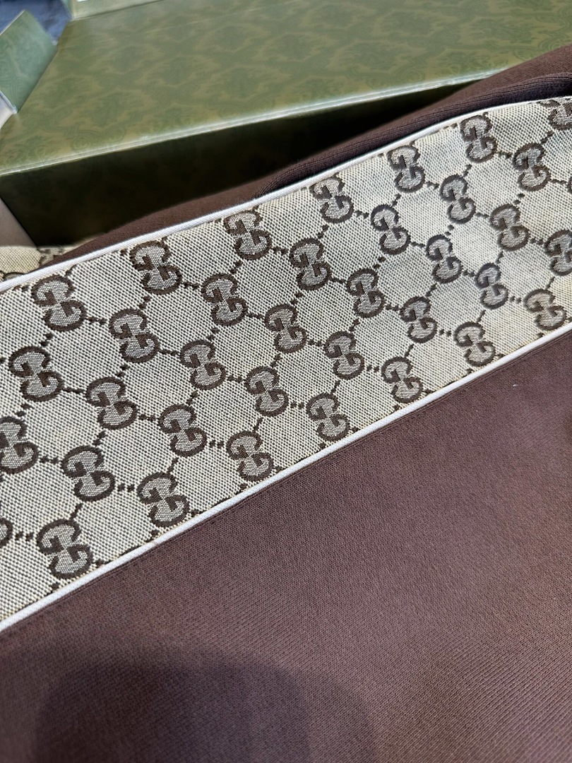 Gucci G Cotton Long (Brown) - Image 9