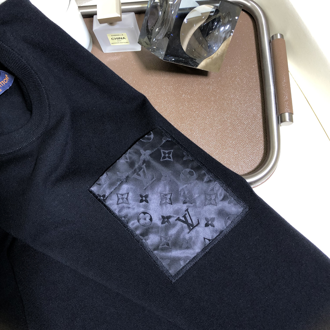 Unbranded Triple Floral T (Black) - Image 9