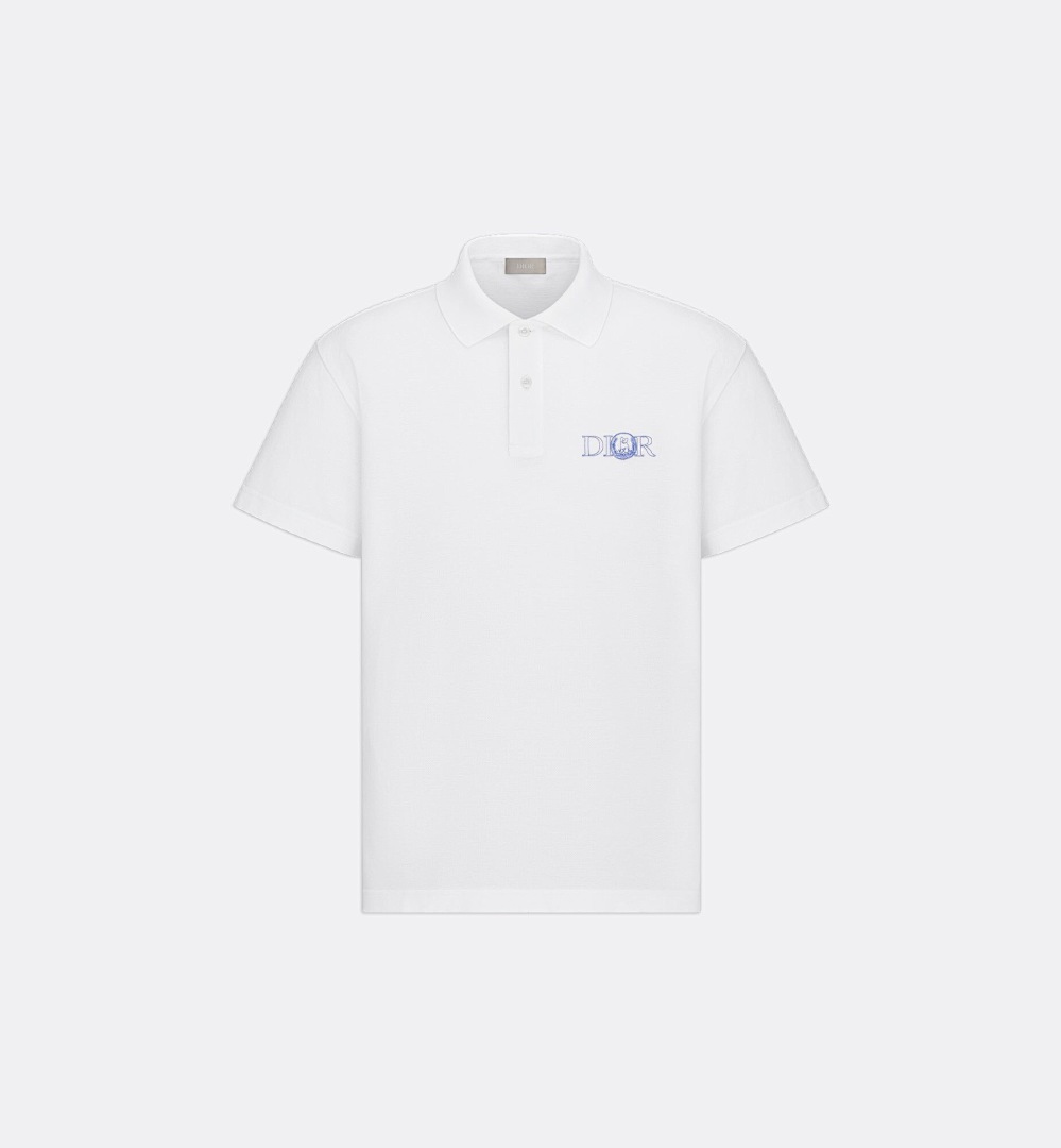 Ralph Lauren Small Embroidered POLO (White) - Image 2