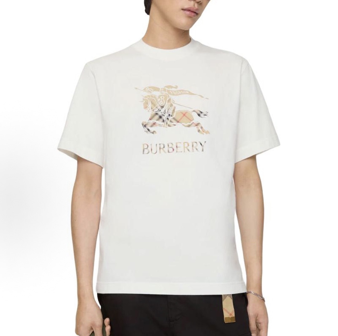 Burberry Plaid Print T - Image 17