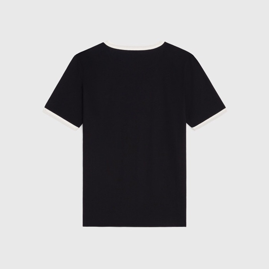 Chanel Double C Short Sleeve Black (Women) - Image 2