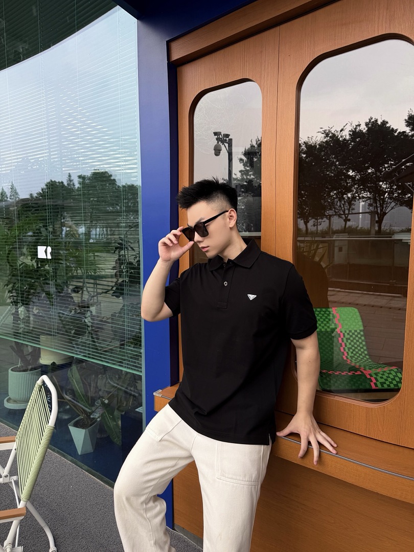 Ralph Lauren Classic Triangle Black Polo Shirt - Image 18