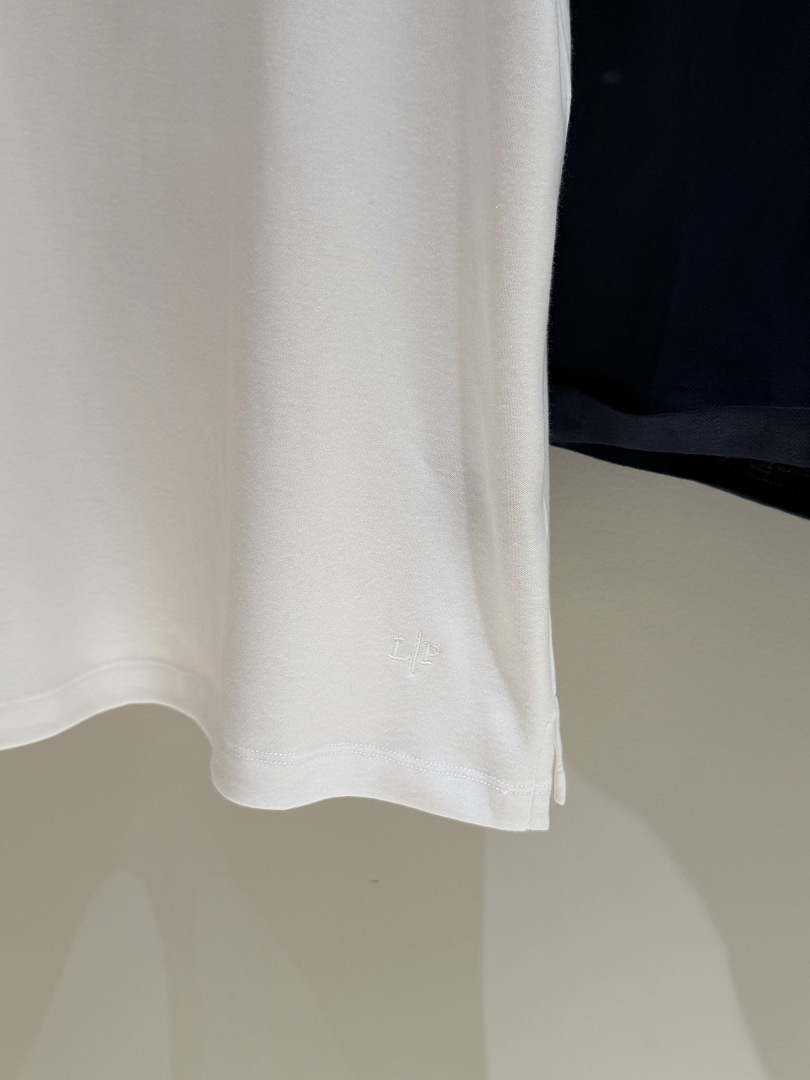 Unbranded Tremezz0 Solid Cotton Short Sleeve (White) - Image 7