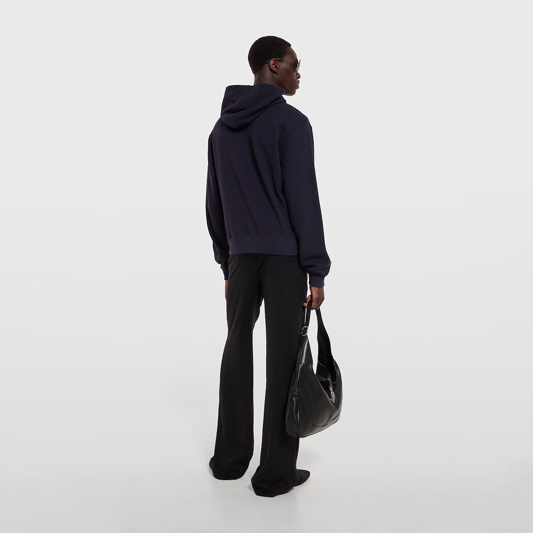 Gucci Classic Interlocking Double G Printed Hoodie - Image 13