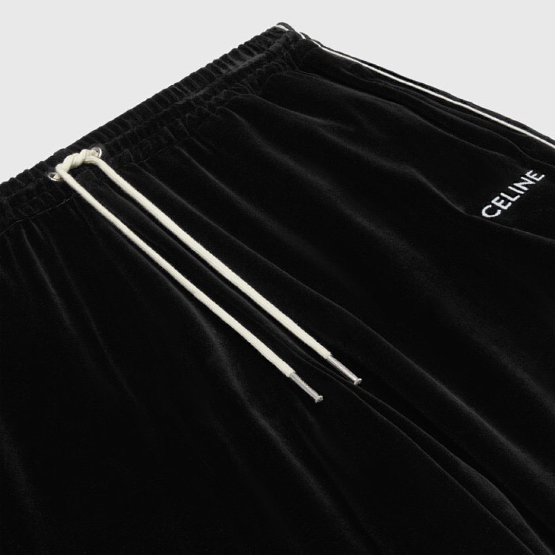 Celine CE Velvet Long (Black) - Image 4