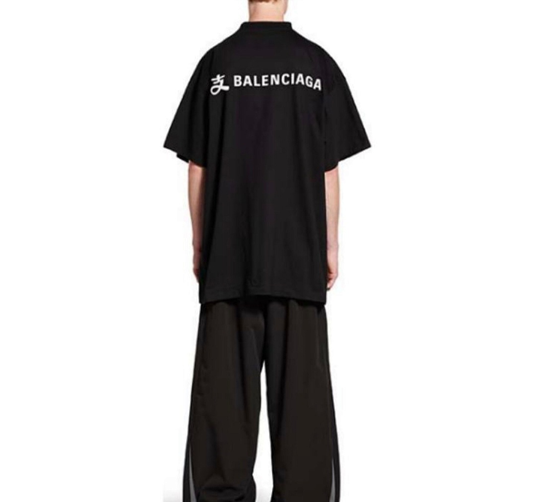 Balenciaga Collab Short Sleeve (Black) - Image 12