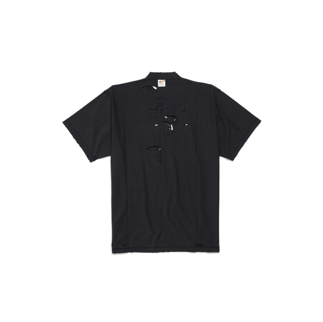 Balenciaga Short Sleeve (Black) - Image 4