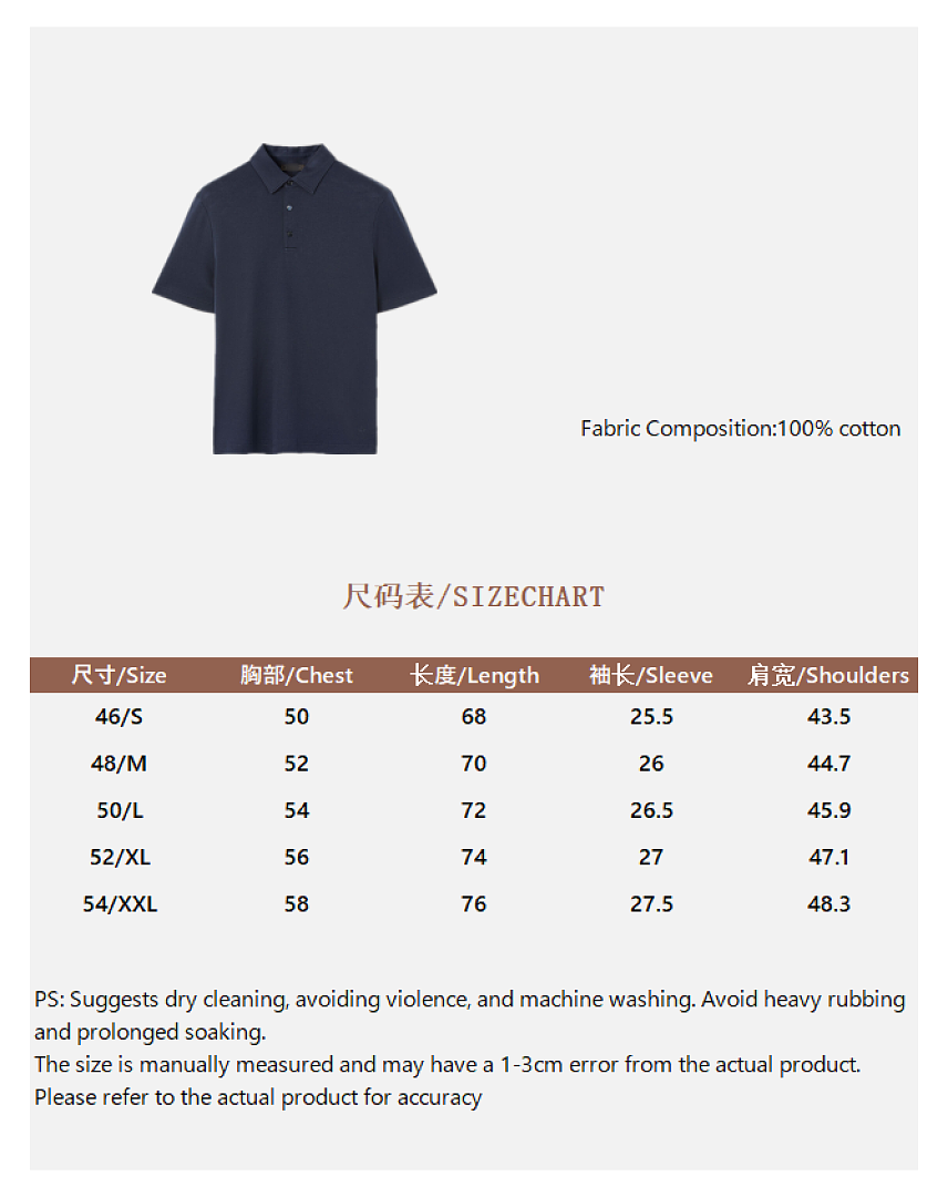Ralph Lauren Navy Solid POLO - Image 3