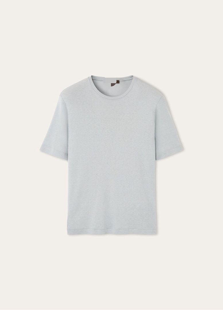 Unbranded Silk Cotton Short Sleeve Apricot (Cream) - Image 2