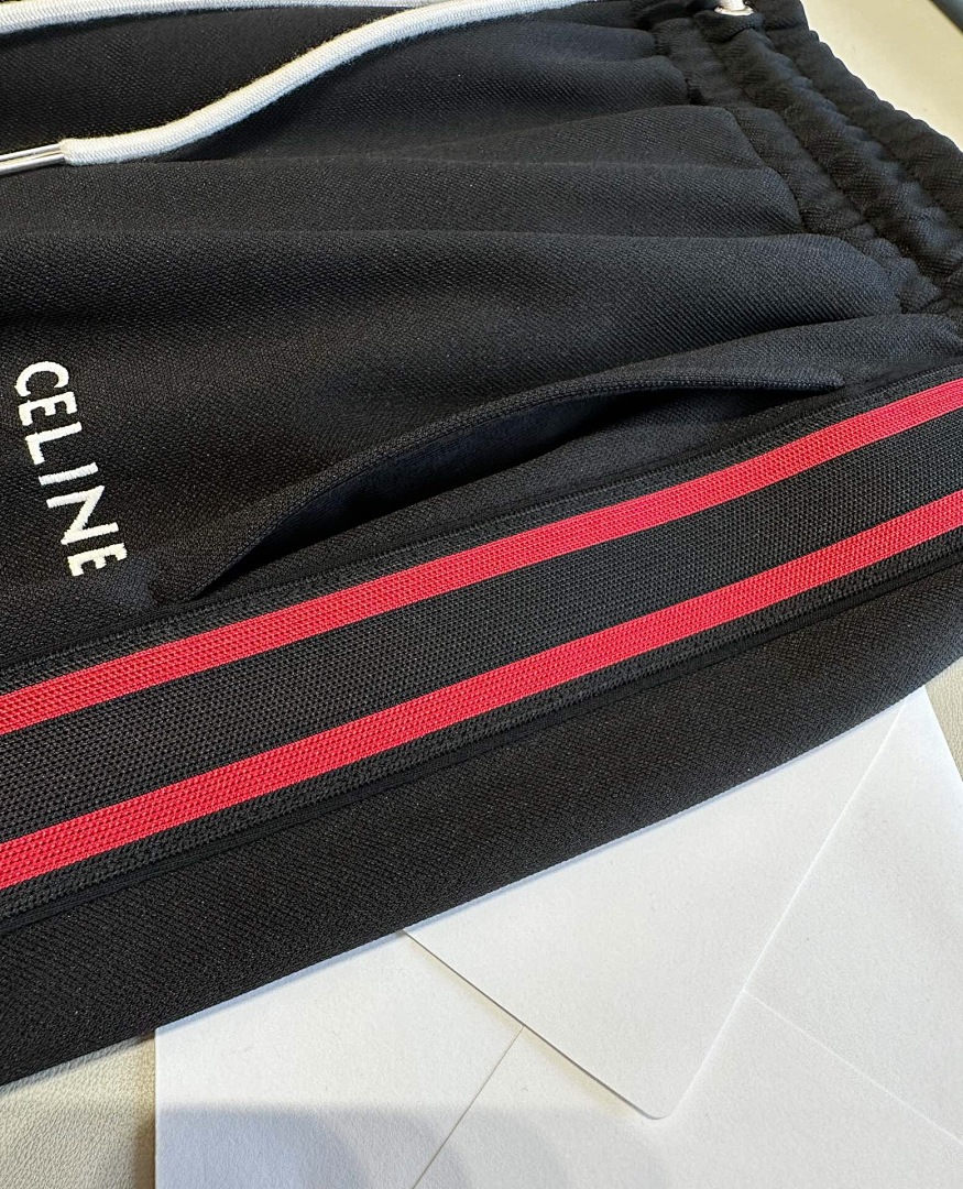 Celine C Red Striped Strap Long - Image 8