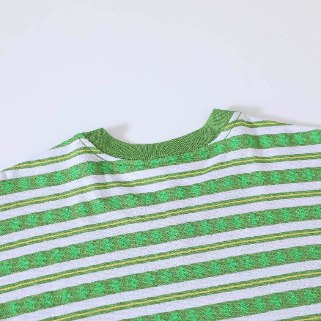 Unbranded Embroidered Short Sleeve (Green) - Image 6