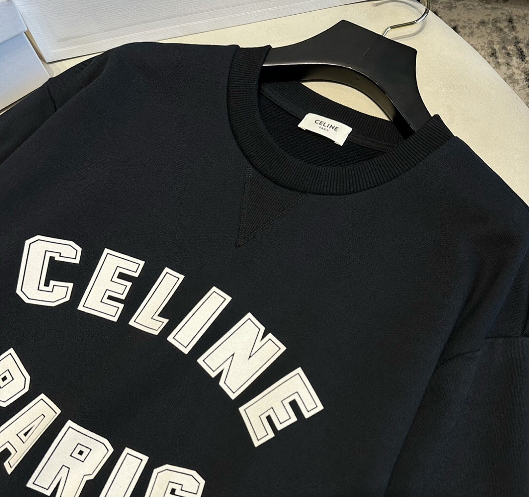 Celine C Print Black Collar - Image 8