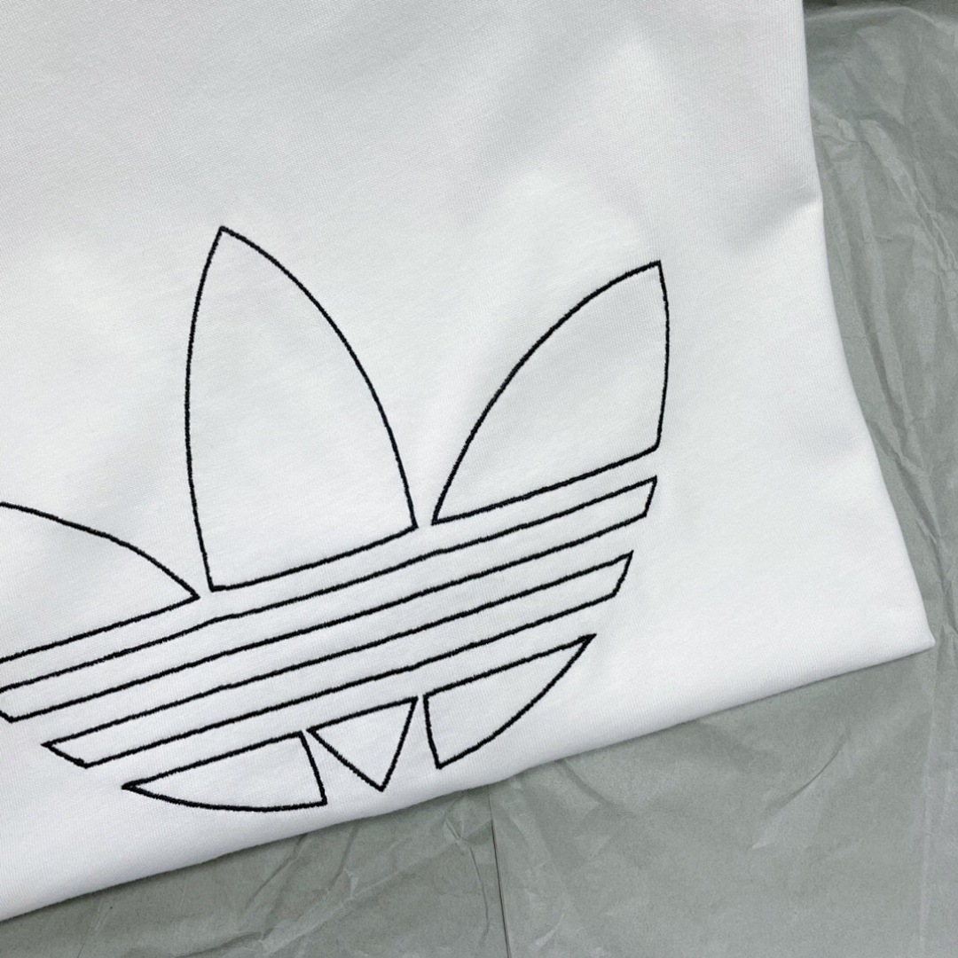 Balenciaga Triple Leaf Grass Collab Short Sleeve (White) - Image 7