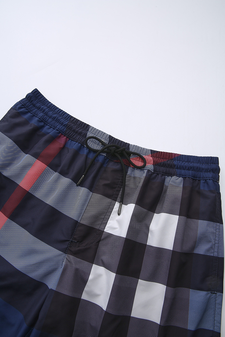 Burberry Plaid Shorts In (Blue) - Image 18