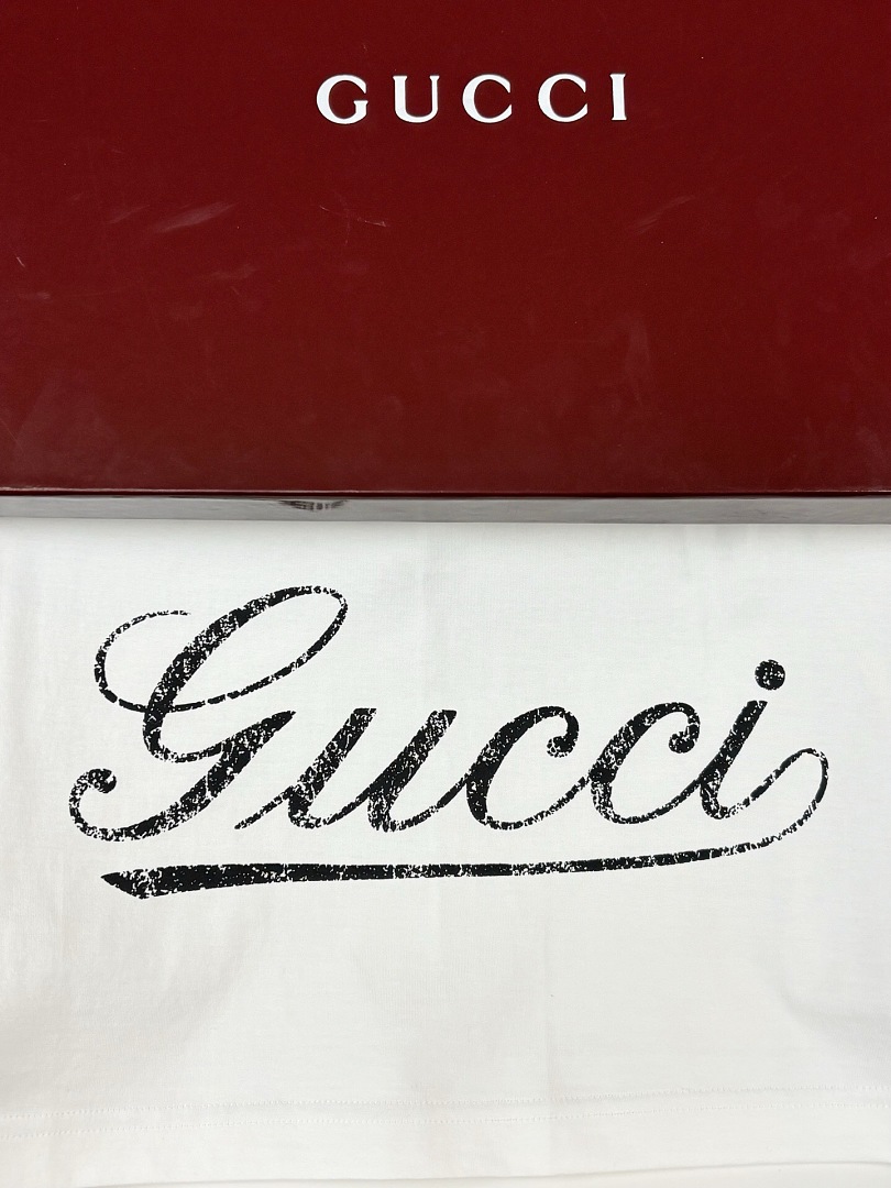 Gucci White Cotton T - Image 12