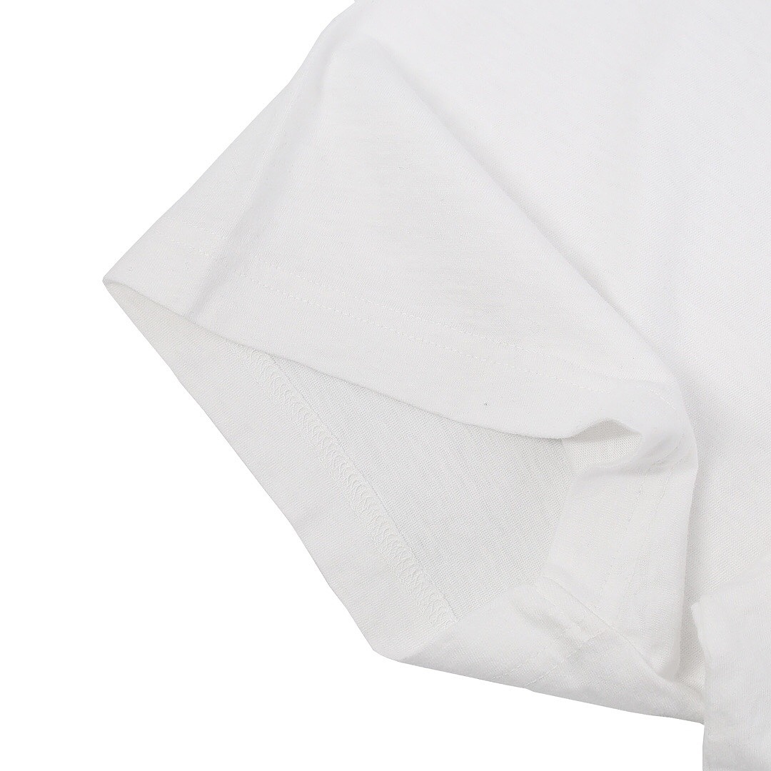 Unbranded Print Short Sleeve (White) - Image 6