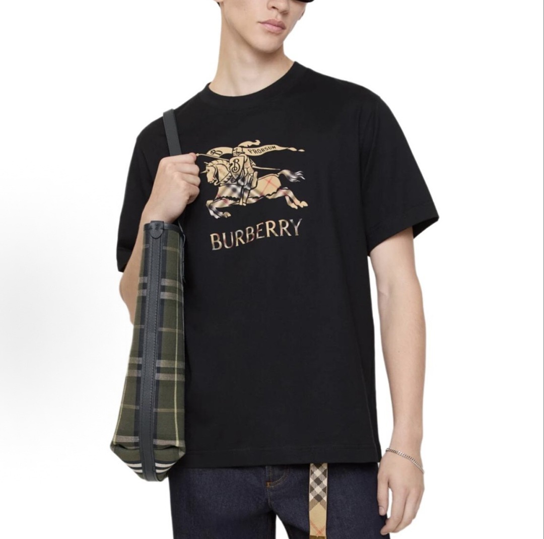 Burberry Plaid Print T - Image 16