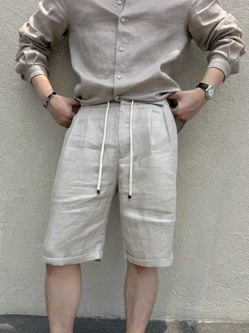 Unbranded Wide Linen Short - Image 18