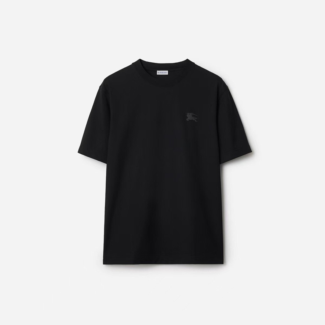 Burberry Gum Print Short Sleeve (Black) - Image 2