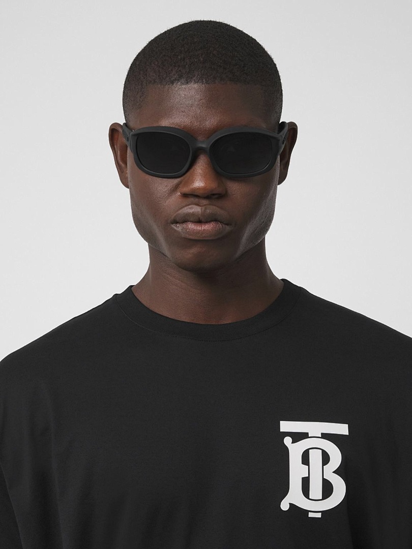 Burberry BT Short Sleeve (Black) - Image 11