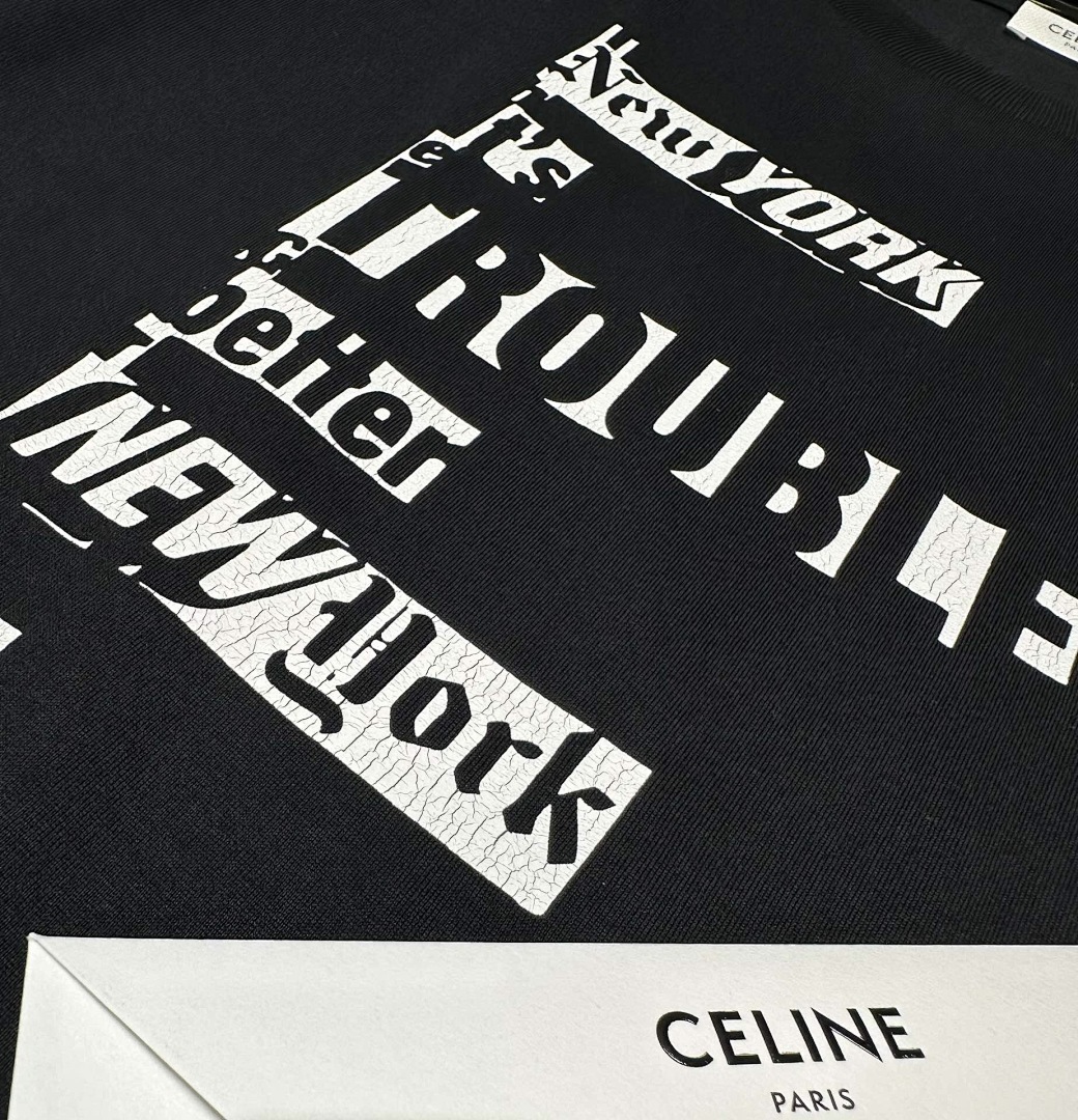 Celine Collab T (Black) - Image 9