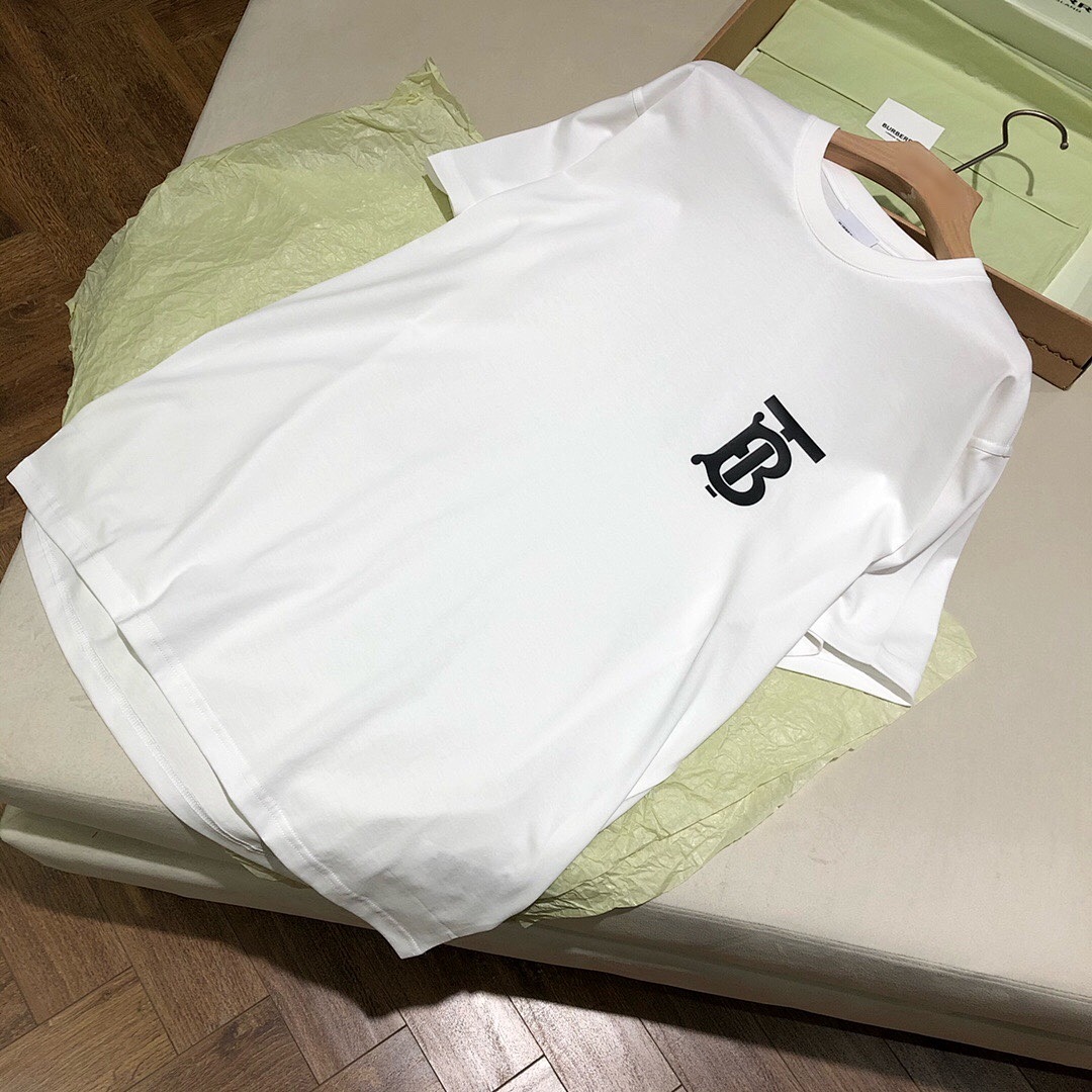 Burberry BT Short Sleeve (White) - Image 3