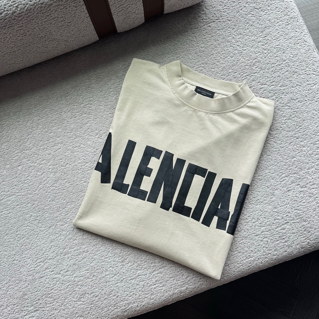 Balenciaga Gum Strap T Apricot - Image 12