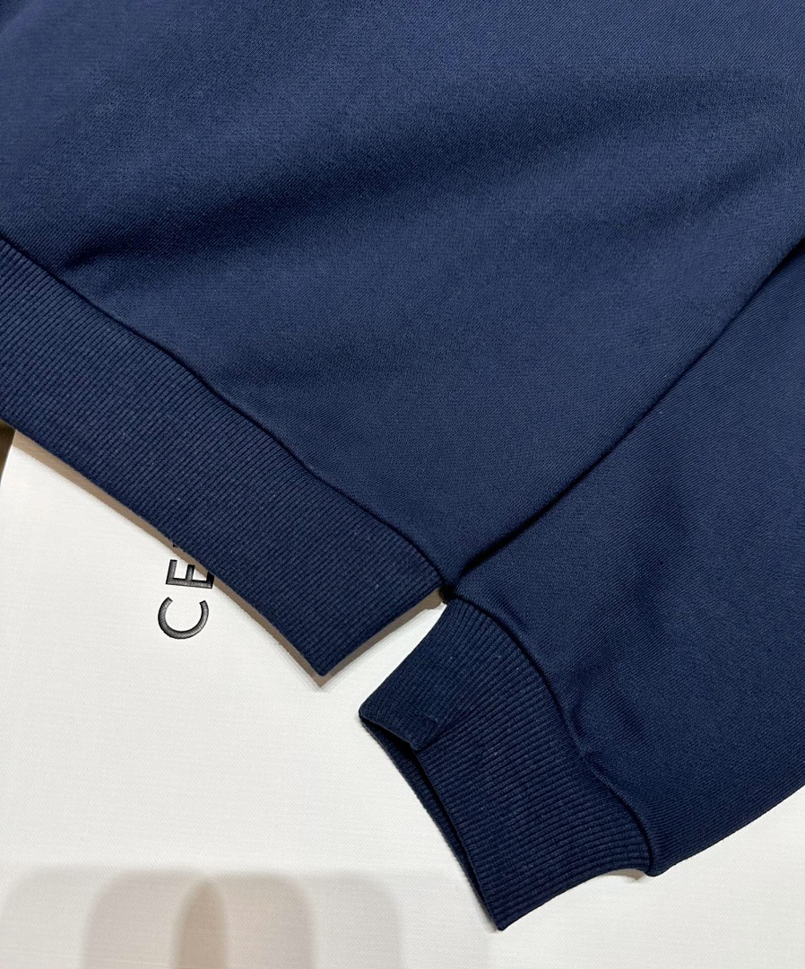Celine C Blue Collar Print - Image 11