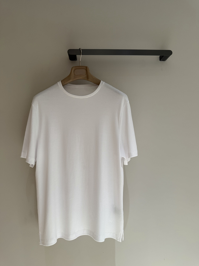 Unbranded Tremezz0 Solid Cotton Short Sleeve (White)