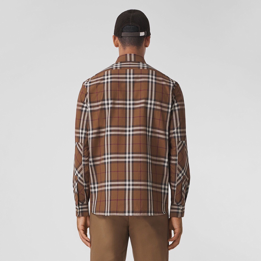 Burberry BR Stitching Plaid - Image 15