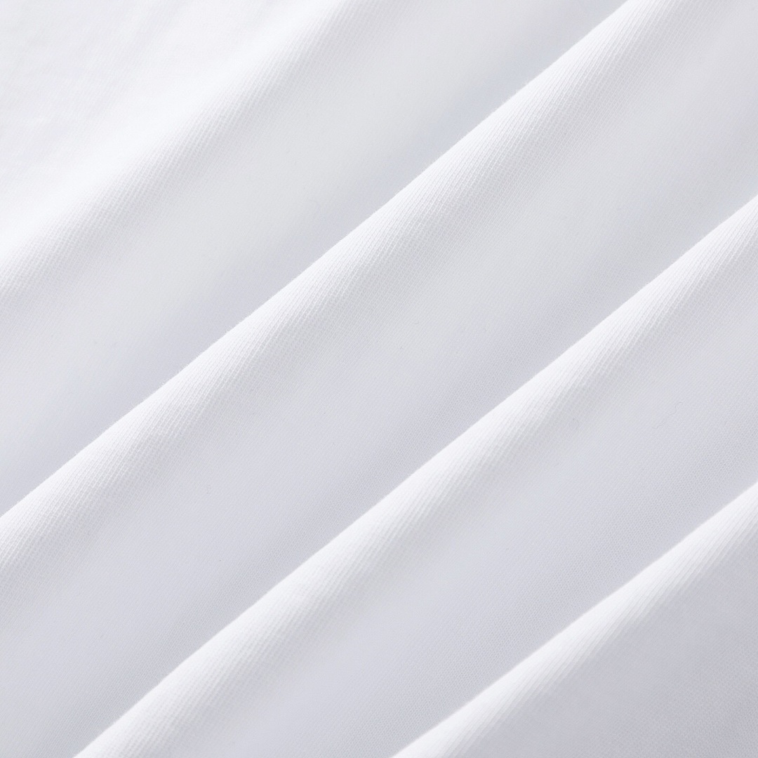 Gucci Double G Embroidered T (White) - Image 7