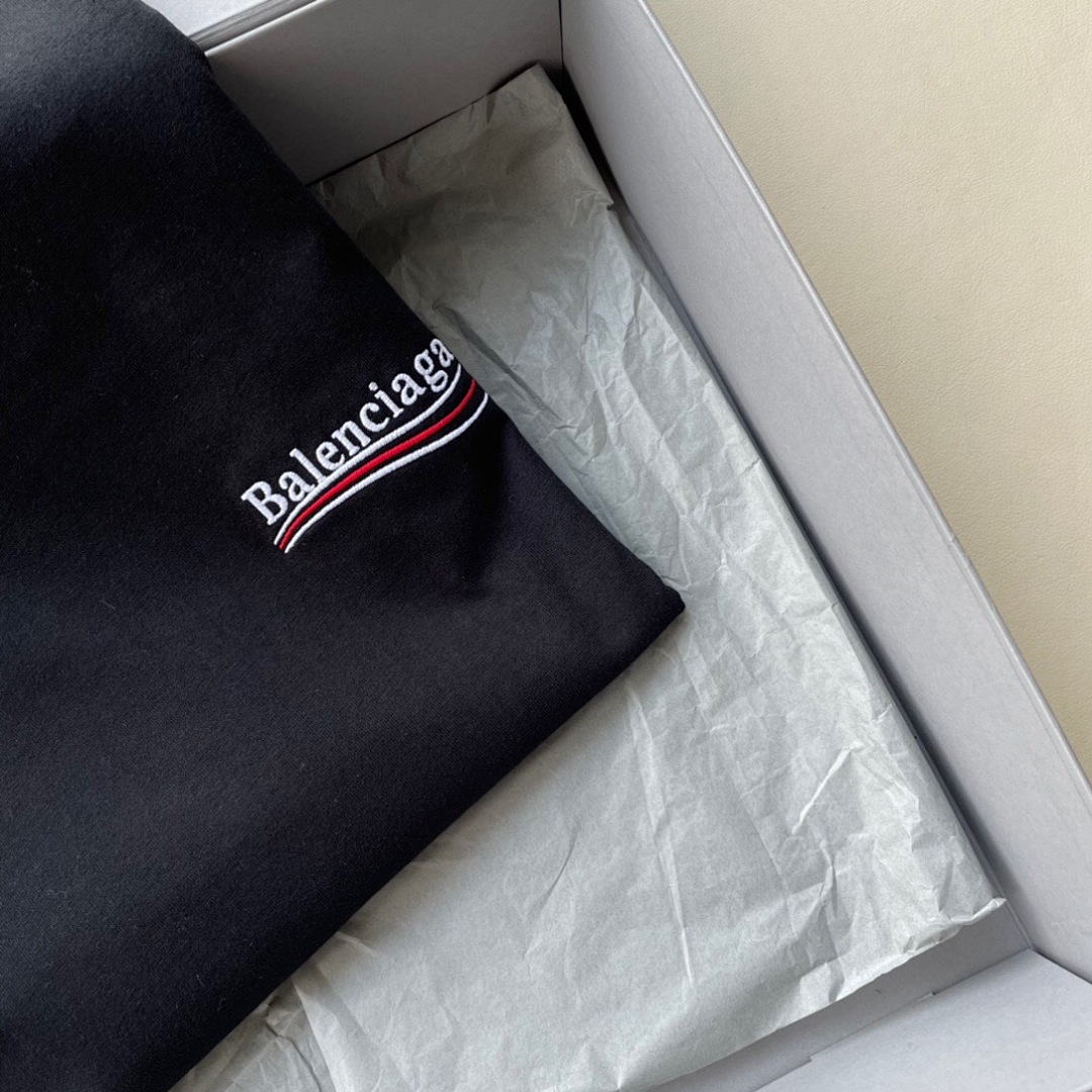 Balenciaga Long Sleeve T (Black) - Image 6