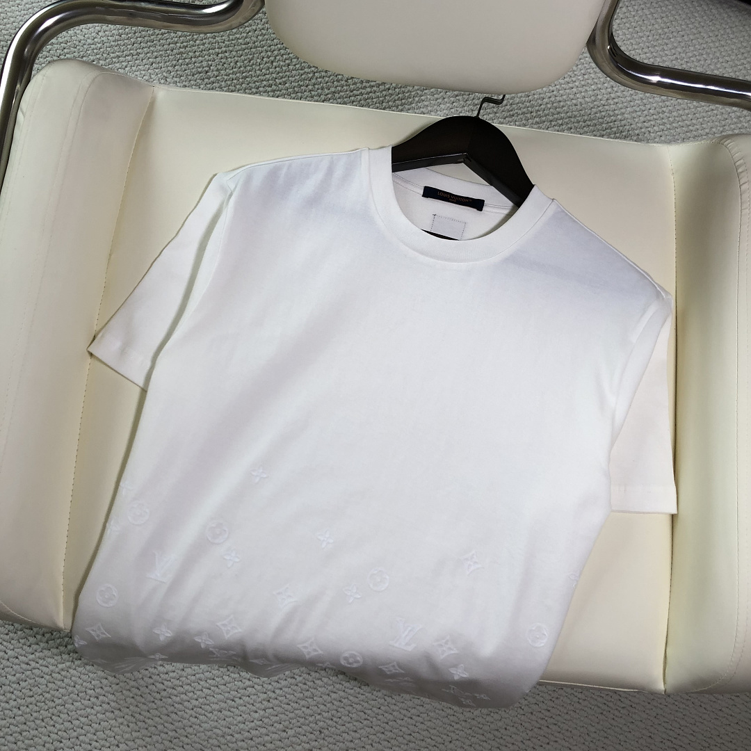 Unbranded Velvet Triple Floral T (White) - Image 6