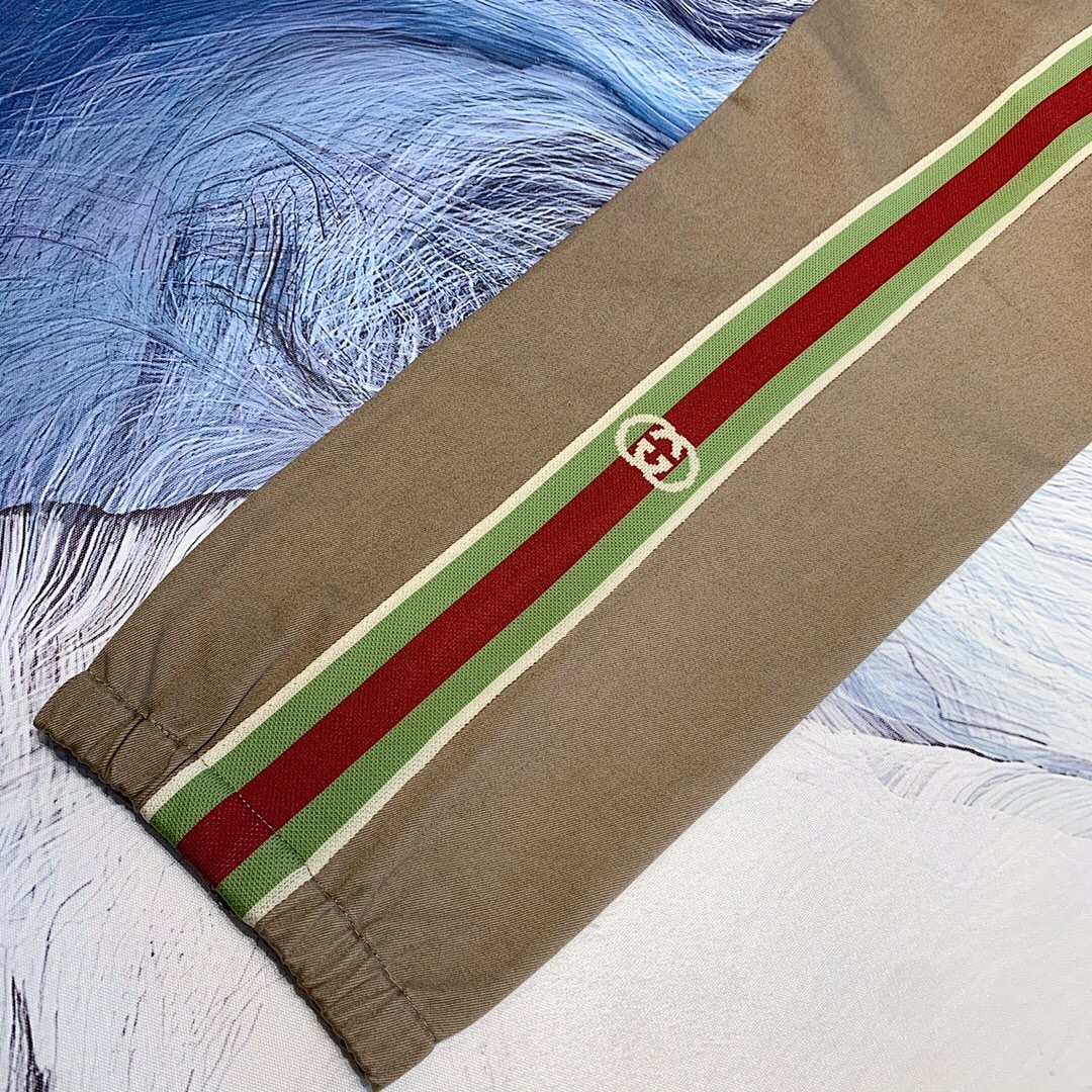 Gucci Khaki Strap Long - Image 11