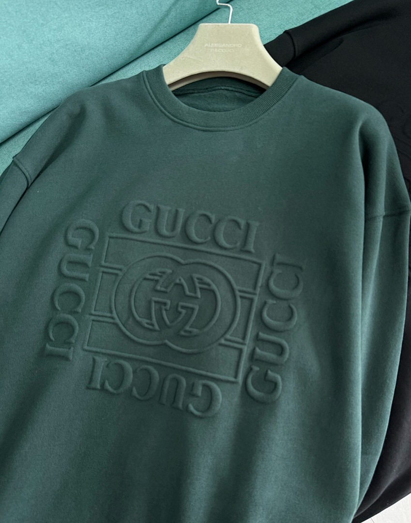 Gucci Green Buckle Floral Collar - Image 9