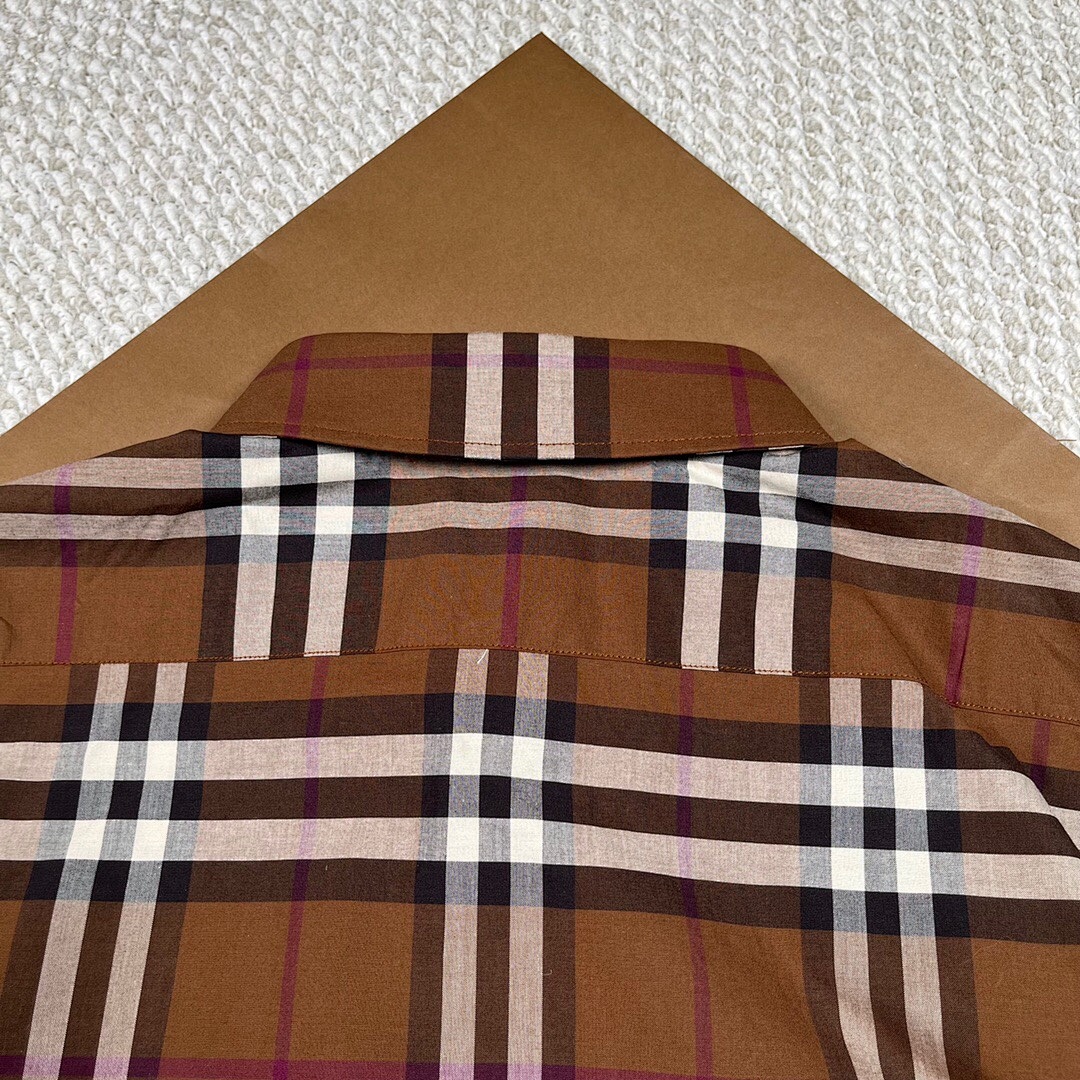 Burberry BR Stitching Plaid - Image 9