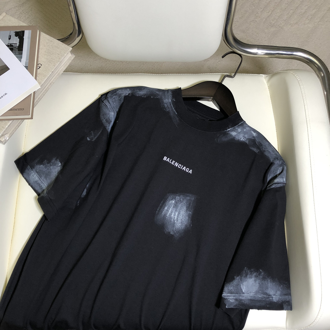 Balenciaga Embroidered Short Sleeve - Image 6