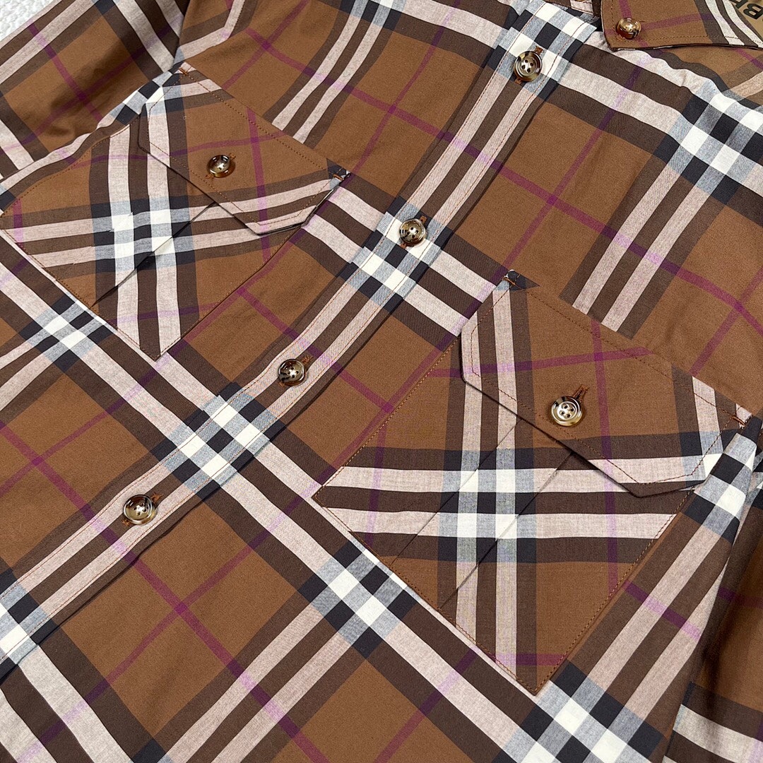 Burberry BR Stitching Plaid - Image 7