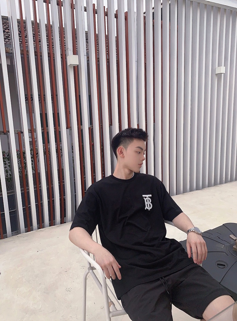 Burberry BT Short Sleeve (Black) - Image 14