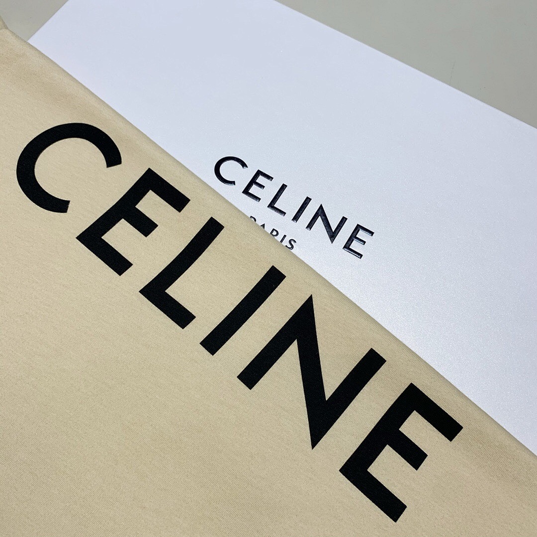 Celine C Apricot Tee - Image 7