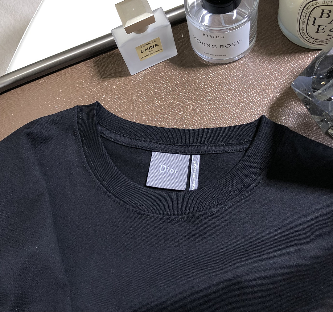 Unbranded Embroidered T (Black) - Image 8