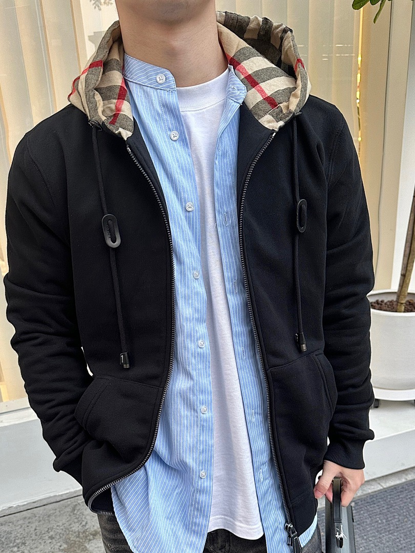 Burberry BR Plaid (Black) - Image 13