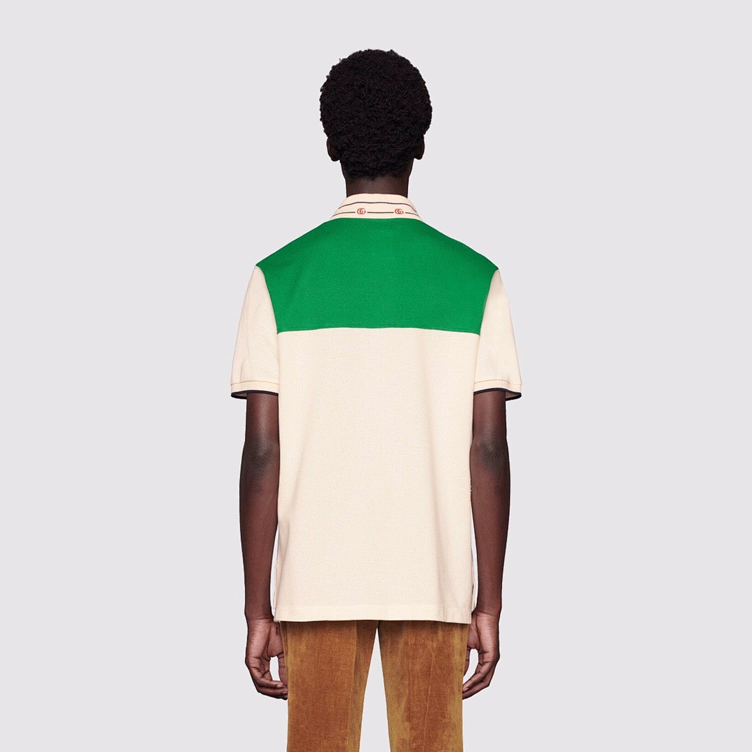 Ralph Lauren G Embroidered Green Patchwork POLO - Image 14