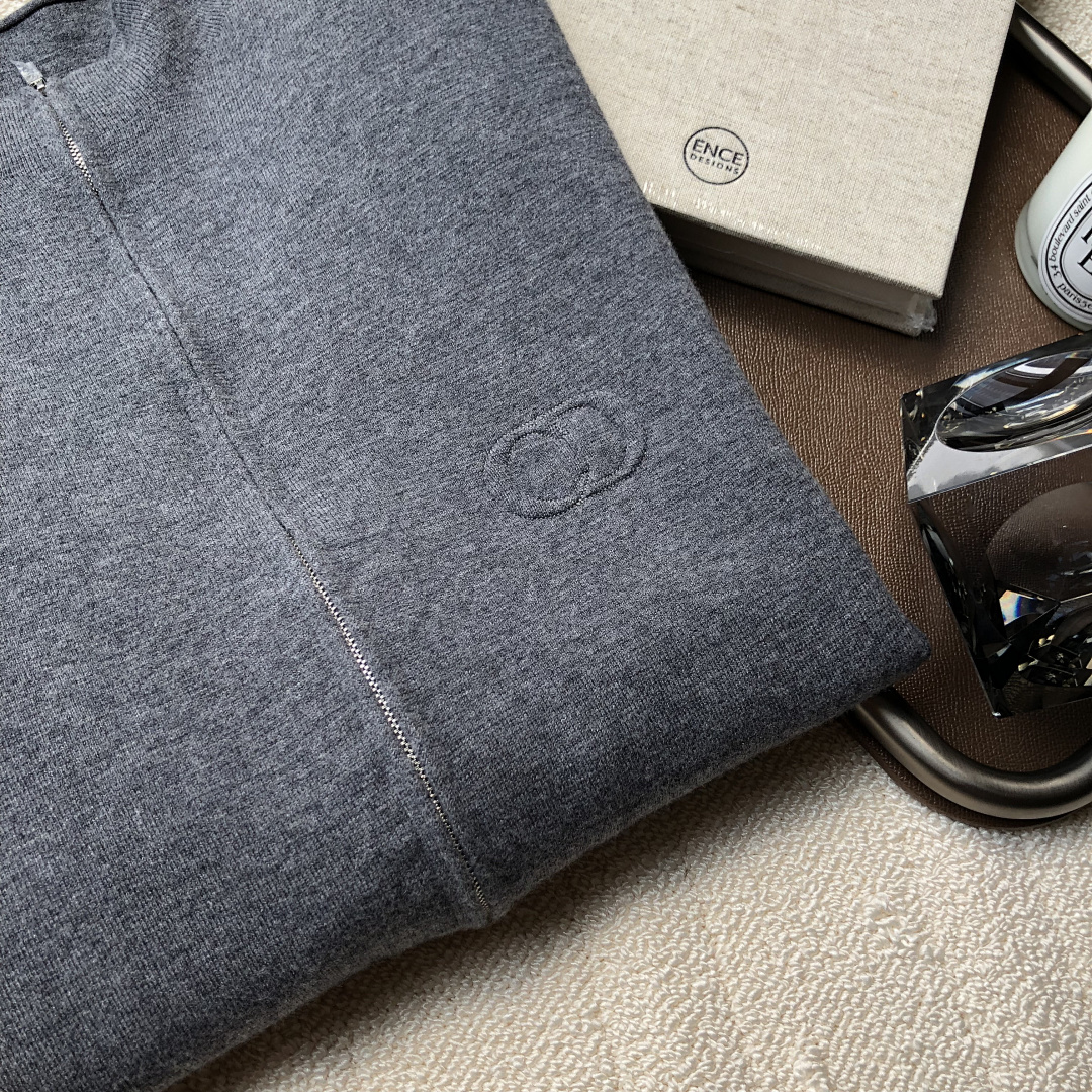Unbranded CD Embroidered Fleece (Dark Grey) - Image 10